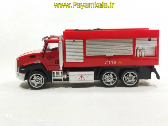 ماکت فلزی کامیون ماک MACK آتشنشانی (کد5126) طرح 03