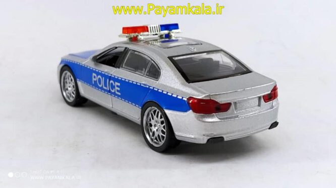 اسباب بازی ماشین BMW پلیس (6028-KINGS TOY) نقره ای