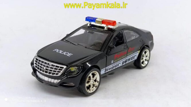 اسباب بازی ماشین بنز پلیس (6028-KINGS TOY) مشکی