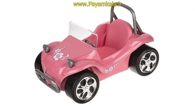 ماشین بازی باربی زرین مدل (DOLL CAR-I1) رنگ بنفش