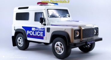 ماشین لندرور پلیس دیپلمات پلاستیکی درج (LAND ROYER POLICE)