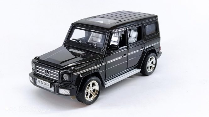 ماشین فلزی مرسدس بنز جی کلاس شش دربازشو (G500 BY DIECAST REPLICA)مشکی