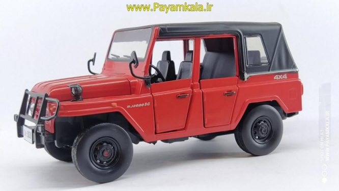 ماشین فلزی جیپ(JEEP BJ 2020 SG)(1:28) قرمز