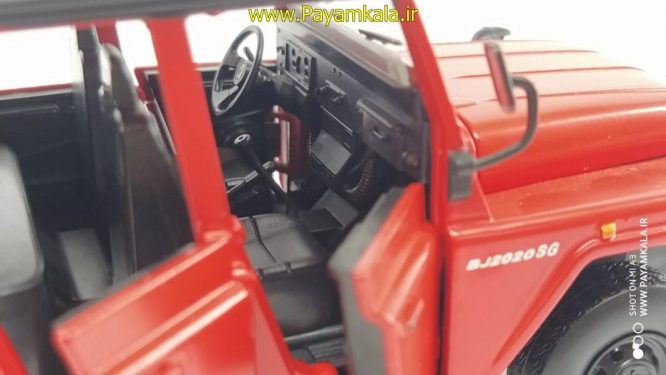 ماشین فلزی جیپ(JEEP BJ 2020 SG)(1:28) قرمز