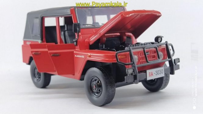 ماشین فلزی جیپ(JEEP BJ 2020 SG)(1:28) قرمز