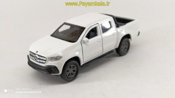 ماشین فلزی مرسدس بنز وانت (MERCEDES BENZ X CLASS BY WELLY) سفید