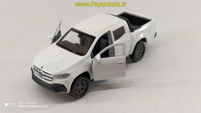 ماشین فلزی مرسدس بنز وانت (MERCEDES BENZ X CLASS BY WELLY) سفید