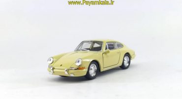 ماشین فلزی پورشه (PORSCHE 911 1964 BY WELLY) کرم