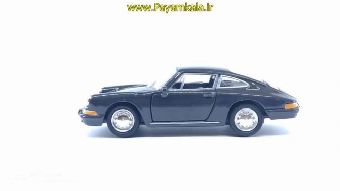 ماشین فلزی پورشه (PORSCHE 911 1964 BY WELLY) خاکستری