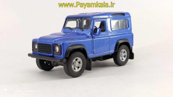 ماشین فلزی لندرور(LAND ROVER DEFENDER BY WELLY) آبی