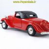 ماشین فلزی سیتروئن 1939(CITROEN 1939 B11 TRACTION AVANT BY WELLY)قرمز