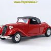 ماشین فلزی سیتروئن 1939(CITROEN 1939 B11 TRACTION AVANT BY WELLY)قرمز