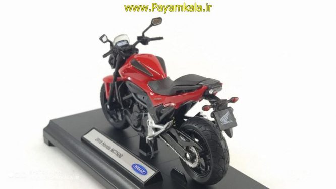 ماکت فلزی موتورسیکلت هوندا (HONDA X_ADV BY WELLY)(1:18) قرمز