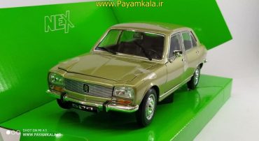 ماکت ماشین پژو 504 (1:24)(PEUGEOT 504 1975 BY WELLY) بژ