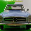ماکت ماشین فلزی مرسدس بنز (1:24)(MERCEDES-BENZ 230SL 1963 BY WELLY) آبی روشن