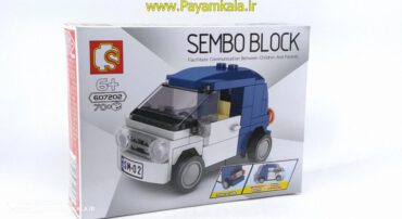 لگو ماشین عقب کش پلیس (SEMBO BLOCK-607202)