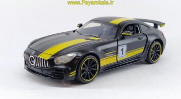 ماشین فلزی 4 درب بازشو مرسدس بنز (AMG GTR) مشکی