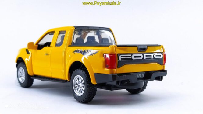 ماشین اسباب بازی وانت فورد ( FORD BY MINIAUTO ) زرد