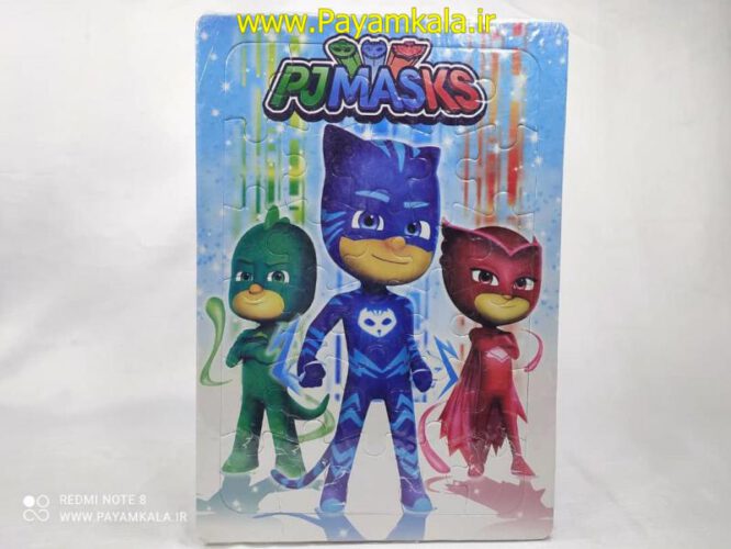 اسباب بازی پازل چوبی رحلی طرح (PJ MASKS)