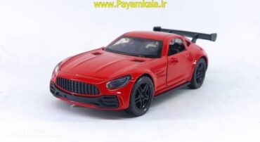 (غیر موزیکال) اسباب بازی ماشین مرسدس بنز AMG GTR (3661-C) قرمز