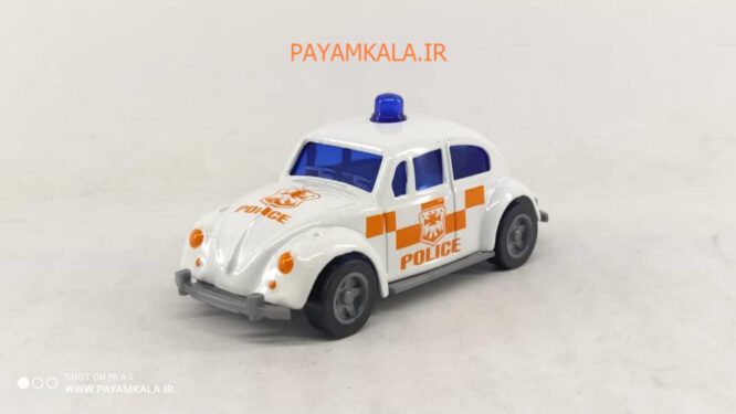 ماشین مینی فانتزی فولکس قورباغه ای پلیس (810 )