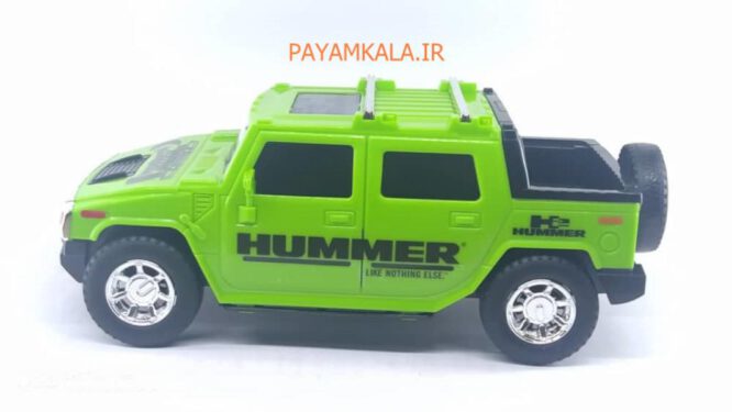 ماشین اسباب بازی هامر پلاستیکی (DORJ TOY) سبز