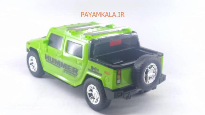 ماشین اسباب بازی هامر پلاستیکی (DORJ TOY) سبز