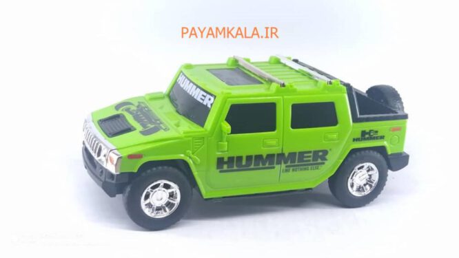 ماشین اسباب بازی هامر پلاستیکی (DORJ TOY) سبز