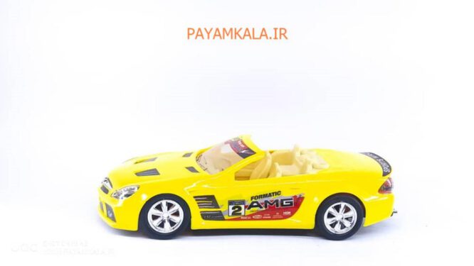 ماشین اسباب بازی مرسدس بنز اسپرت (DORJ TOY) زرد