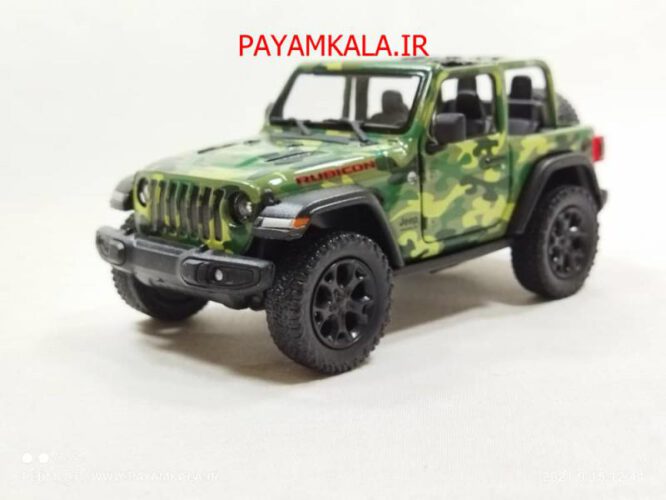 جیپ رانگلرد (JEEP WRANGLER BY KINSMART) سبز