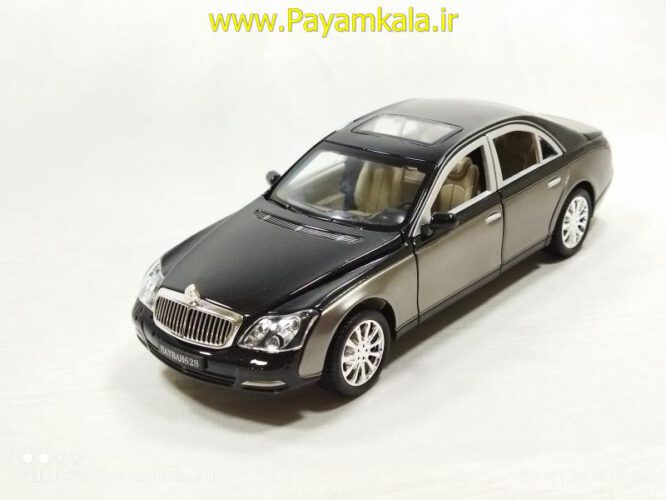 ماشین فلزی مرسدس بنز میباخ (1:24 MAYBACH XLG)(929H) مشکی-نقره ای