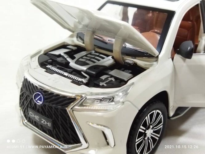 ماکت لکسوس (LEXUS LX570 CHEZHI) سفید