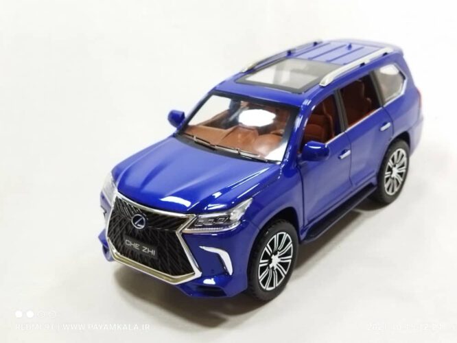 ماکت لکسوس (LEXUS LX570 CHEZHI) آبی