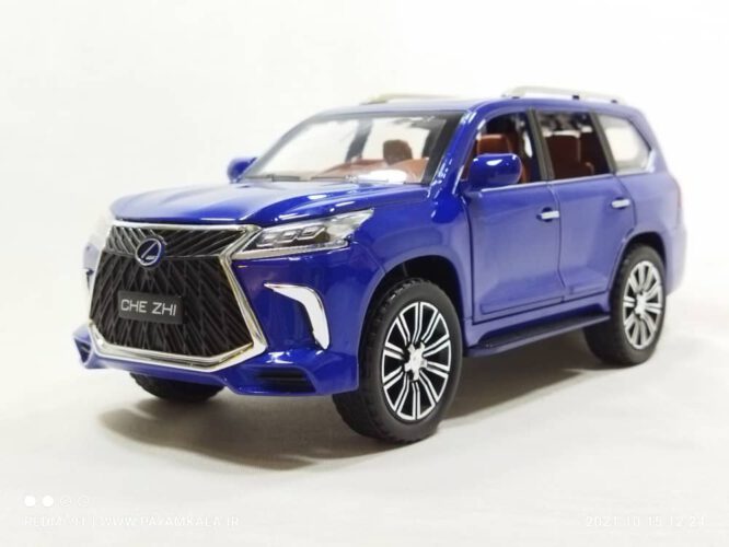 ماکت لکسوس (LEXUS LX570 CHEZHI) آبی