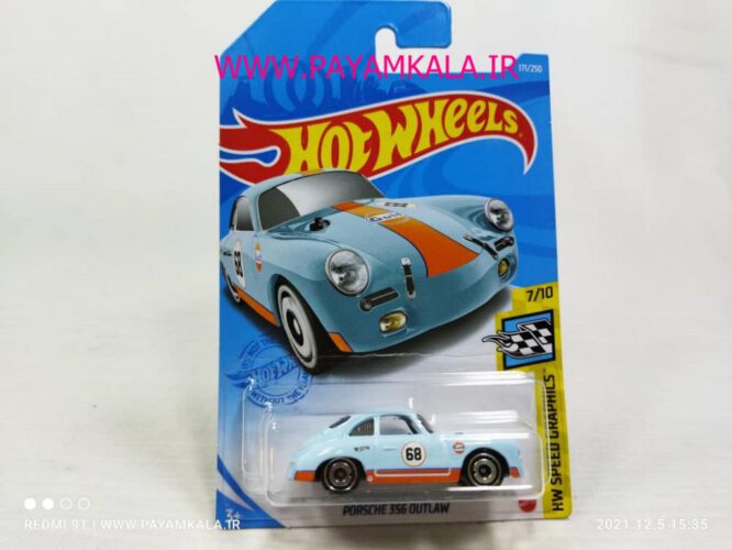 ماشین بازی پورشه هاتویلز (PORSCHE 356 OUTLAW)