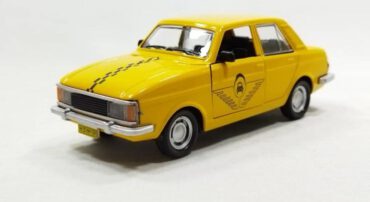 ماشین فلزی پیکان تاکسی (1504N) زرد