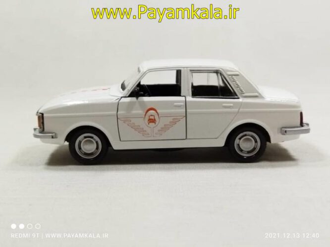 ماشین فلزی پیکان تاکسی (1504N) سفید