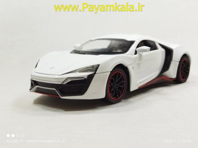 (جعبه دار) لایکن هایپراسپرت (LYKAN HYPERSPORT CHEZHI)(1:24)(CZ32)