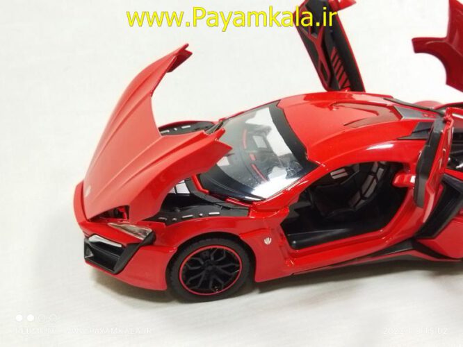 (جعبه دار) لایکن هایپراسپرت (LYKAN HYPERSPORT CHEZHI)(1:24)(CZ32)