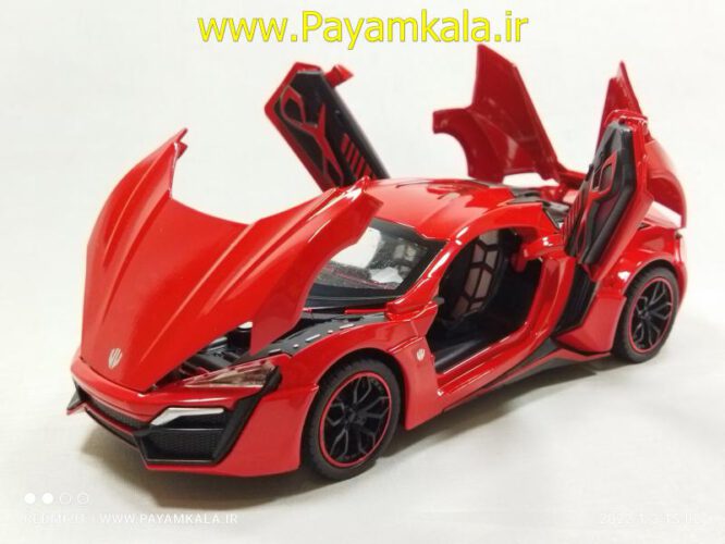 (جعبه دار) لایکن هایپراسپرت (LYKAN HYPERSPORT CHEZHI)(1:24)(CZ32)