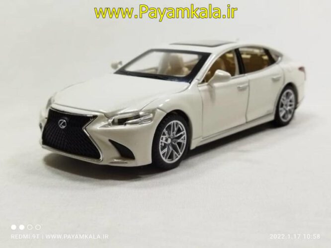 اسباب بازی ماشین فلزی لکسوس (LEXUS CHEZHI) سفید