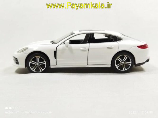 اسباب بازی ماشین فلزی پورشه (PORSCHE CHEZHI) سفید