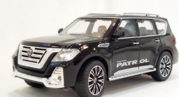 ماکت نیسان پاترول (NISSAN PATROL 1.24 CHIMEI)(328-8M) مشکی