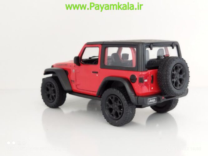 ماشین فلزی جیپ رانگلر (JEEP WRANGLER 2018 KINSMART)