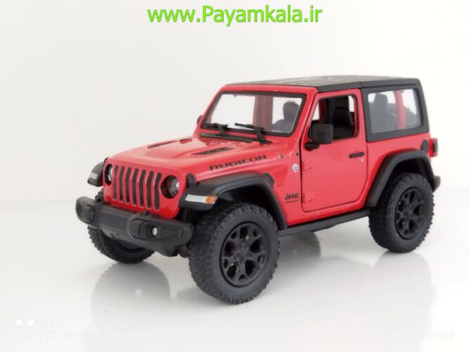 ماشین فلزی جیپ رانگلر (JEEP WRANGLER 2018 KINSMART)