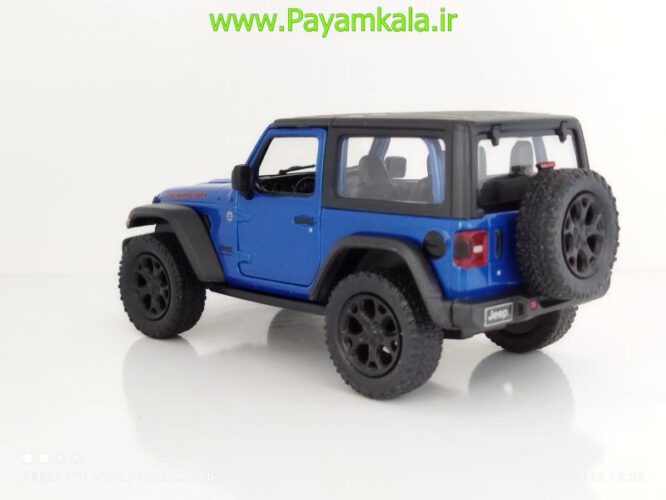 ماشین فلزی جیپ رانگلر (JEEP WRANGLER 2018 KINSMART)