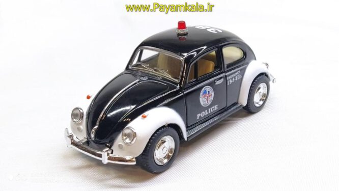 ماشین فلزی فولکس (VOLKSWAGENBEETLE KINSMART) پلیس