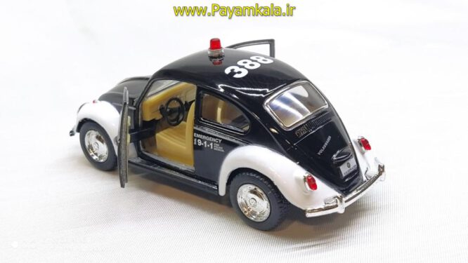 ماشین فلزی فولکس (VOLKSWAGENBEETLE KINSMART) پلیس