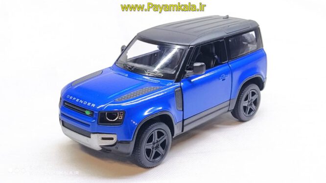 ماشین فلزی لندرور (LANDROVER DEFENDER KINSMART) آبی