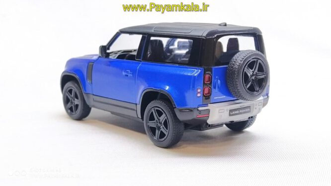 ماشین فلزی لندرور (LANDROVER DEFENDER KINSMART) آبی